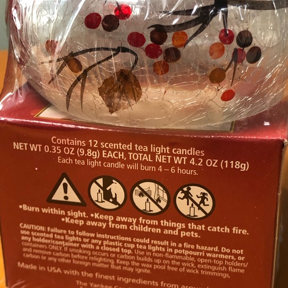 Yankee candle tea light & holder gift set - Picture 5 of 5